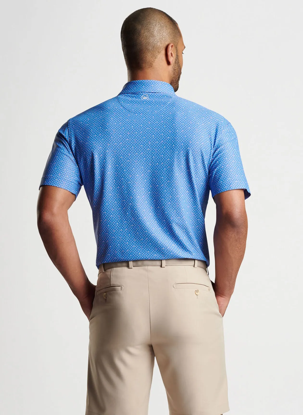 Irish Coffee Performance Mesh Polo