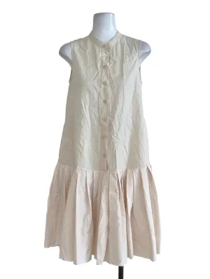 Ivory Plain Dress