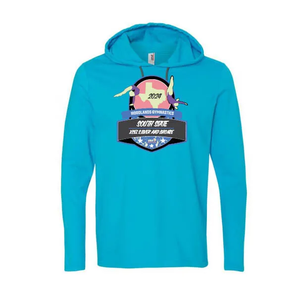 J American Sport Laced Hoodies 2024 Woodlands Gymnastics