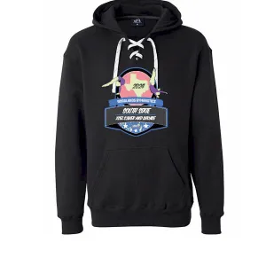 J American Sport Laced Hoodies 2024 Woodlands Gymnastics