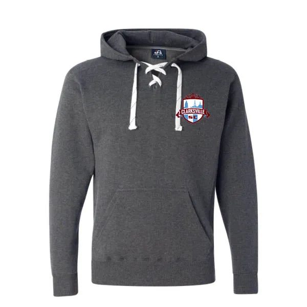 J American Sport Laced Hoodies Clarksville Spirit Wear