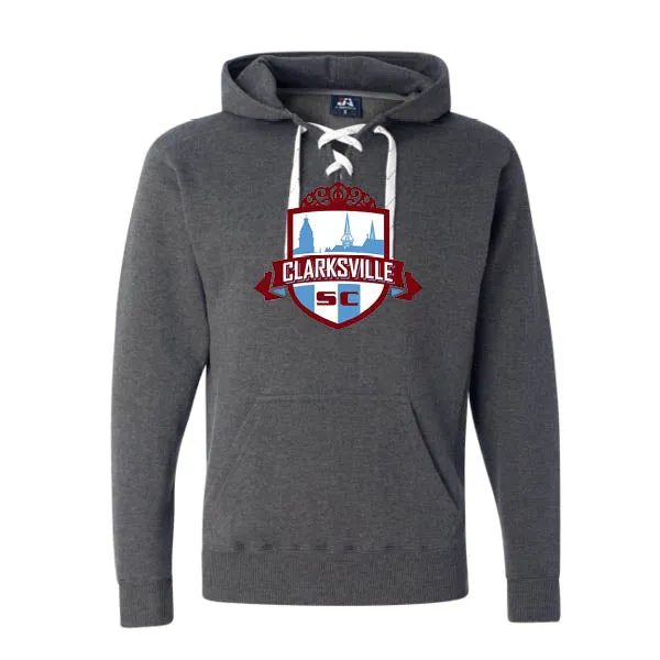 J American Sport Laced Hoodies Clarksville Spirit Wear