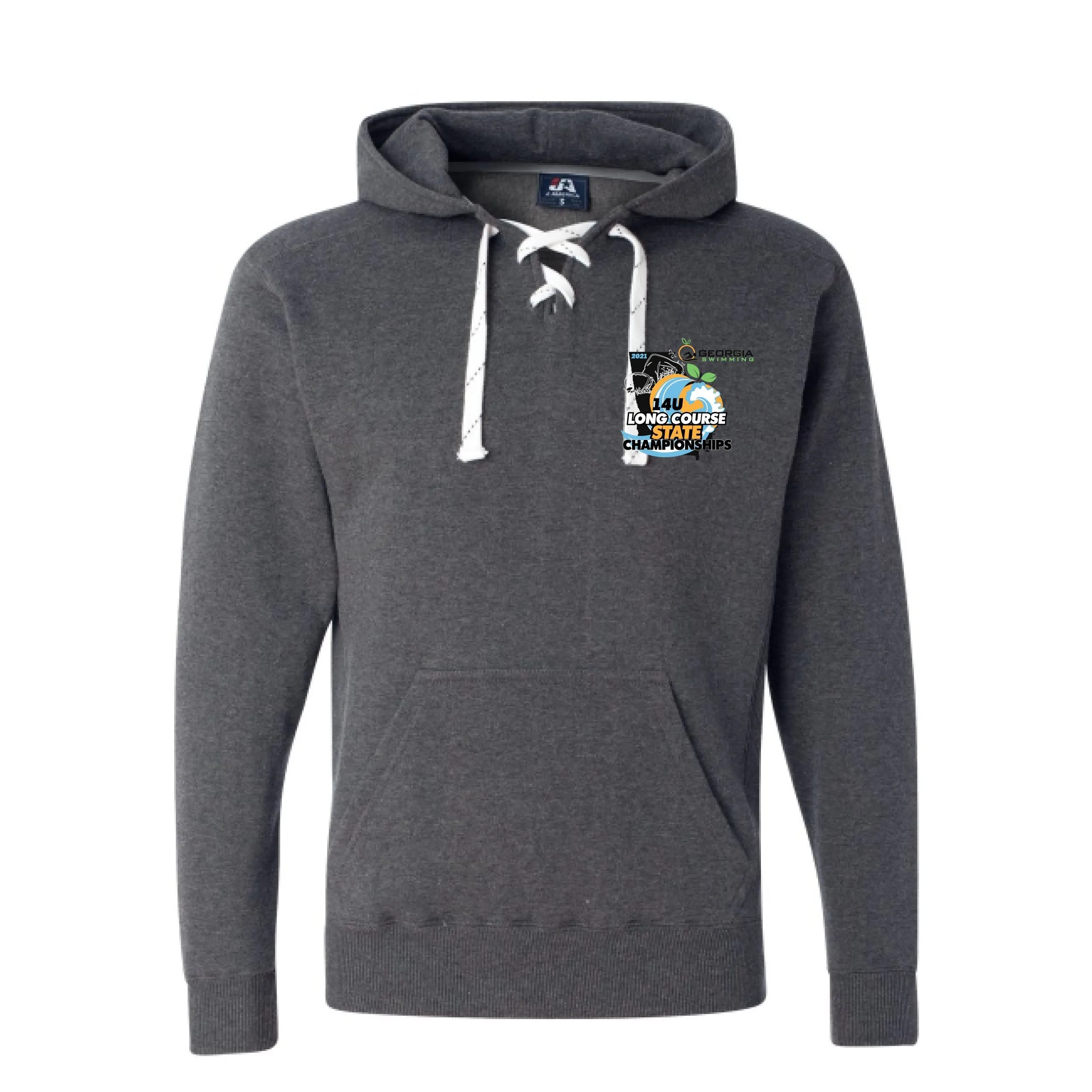 J American Sport Laced Hoodies GA State Swin