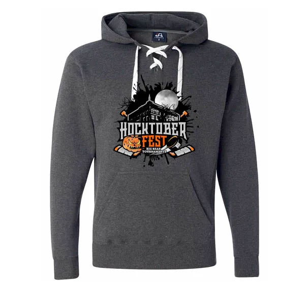 J American Sport Laced Hoodies Hocktoberfest
