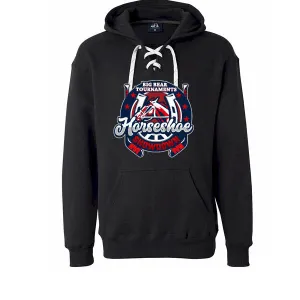 J American Sport Laced Hoodies Horseshoe Showdown