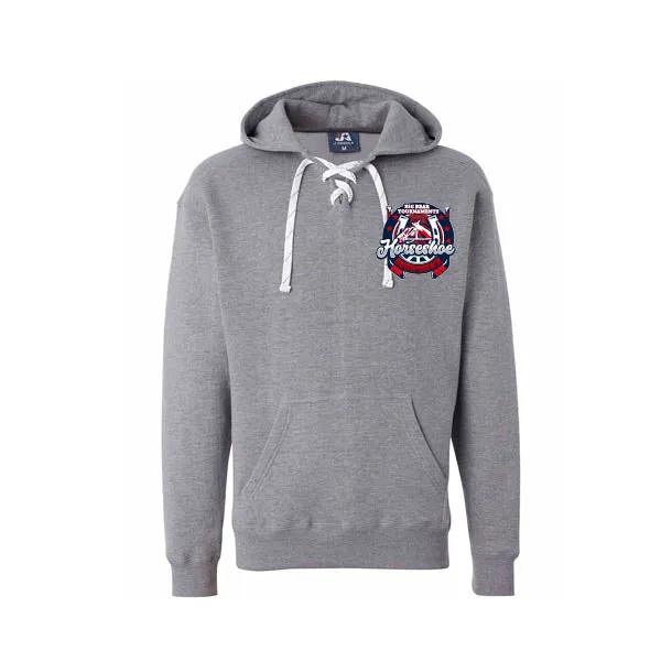 J American Sport Laced Hoodies Horseshoe Showdown
