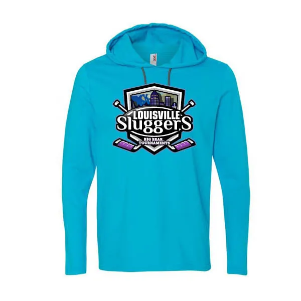 J American Sport Laced Hoodies Louisville Slugger