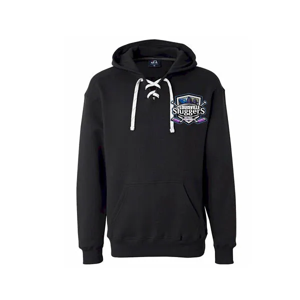J American Sport Laced Hoodies Louisville Slugger
