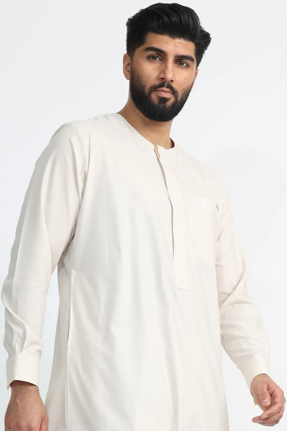 J108 Premium Cream Buckle Omani