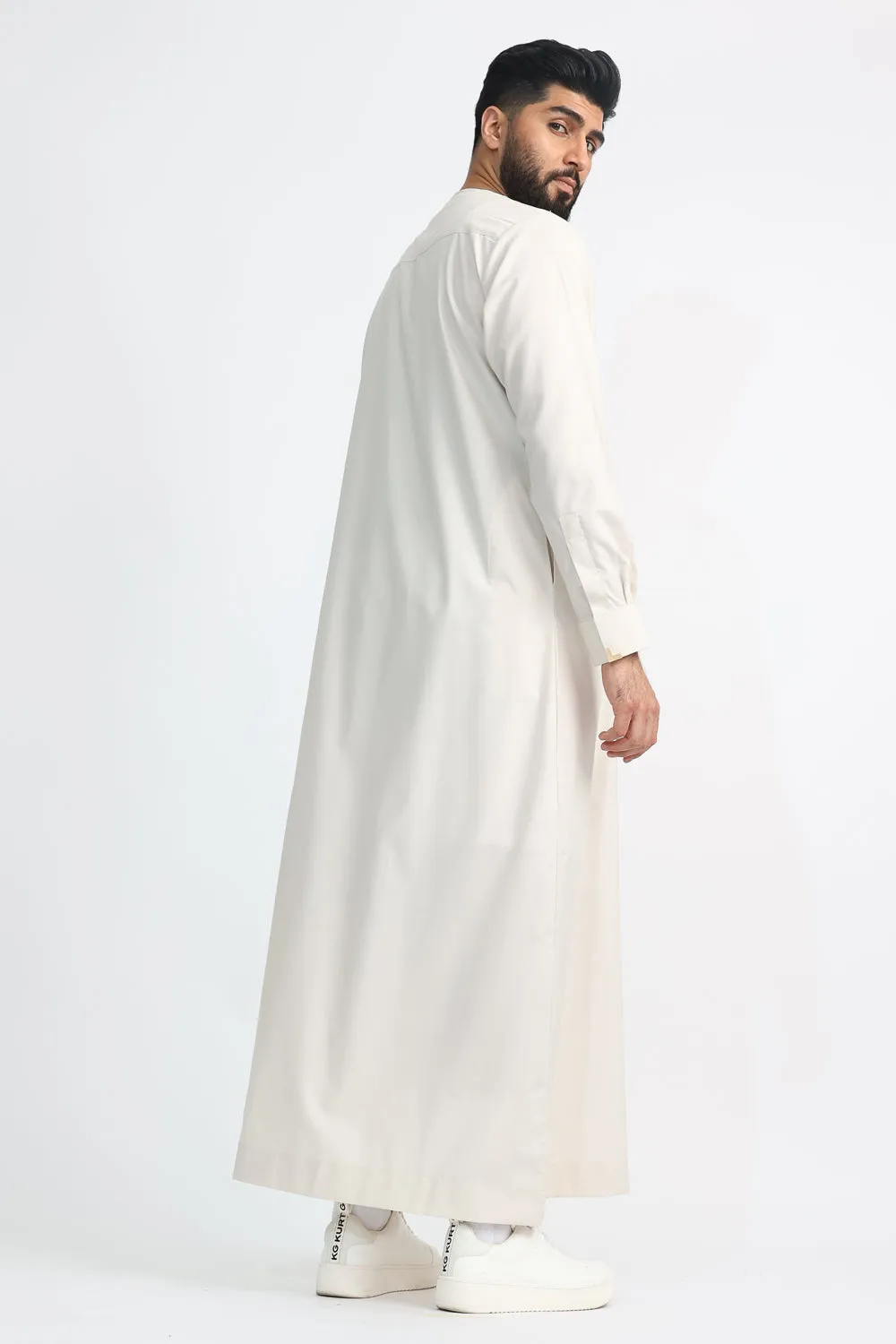 J108 Premium Cream Buckle Omani