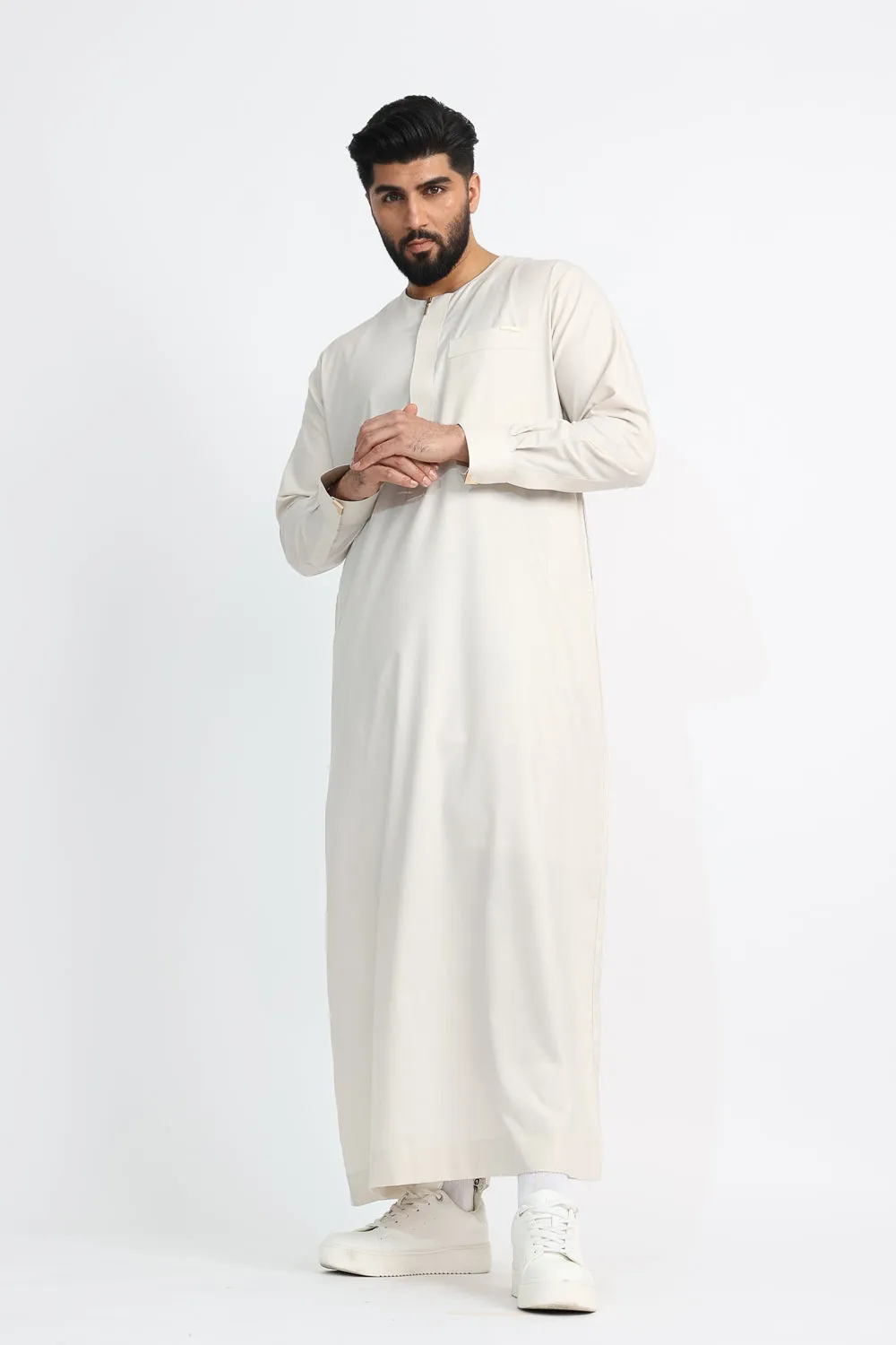 J108 Premium Cream Buckle Omani