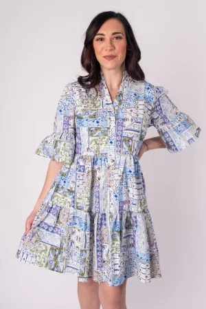 Jane V-Neck Mini Dress