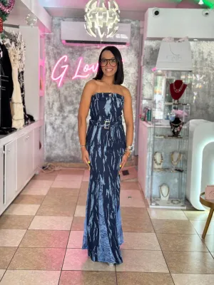 Jean Long Dress