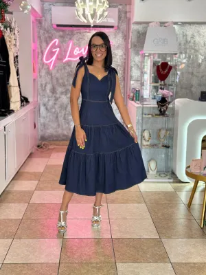 Jean Midi Dress