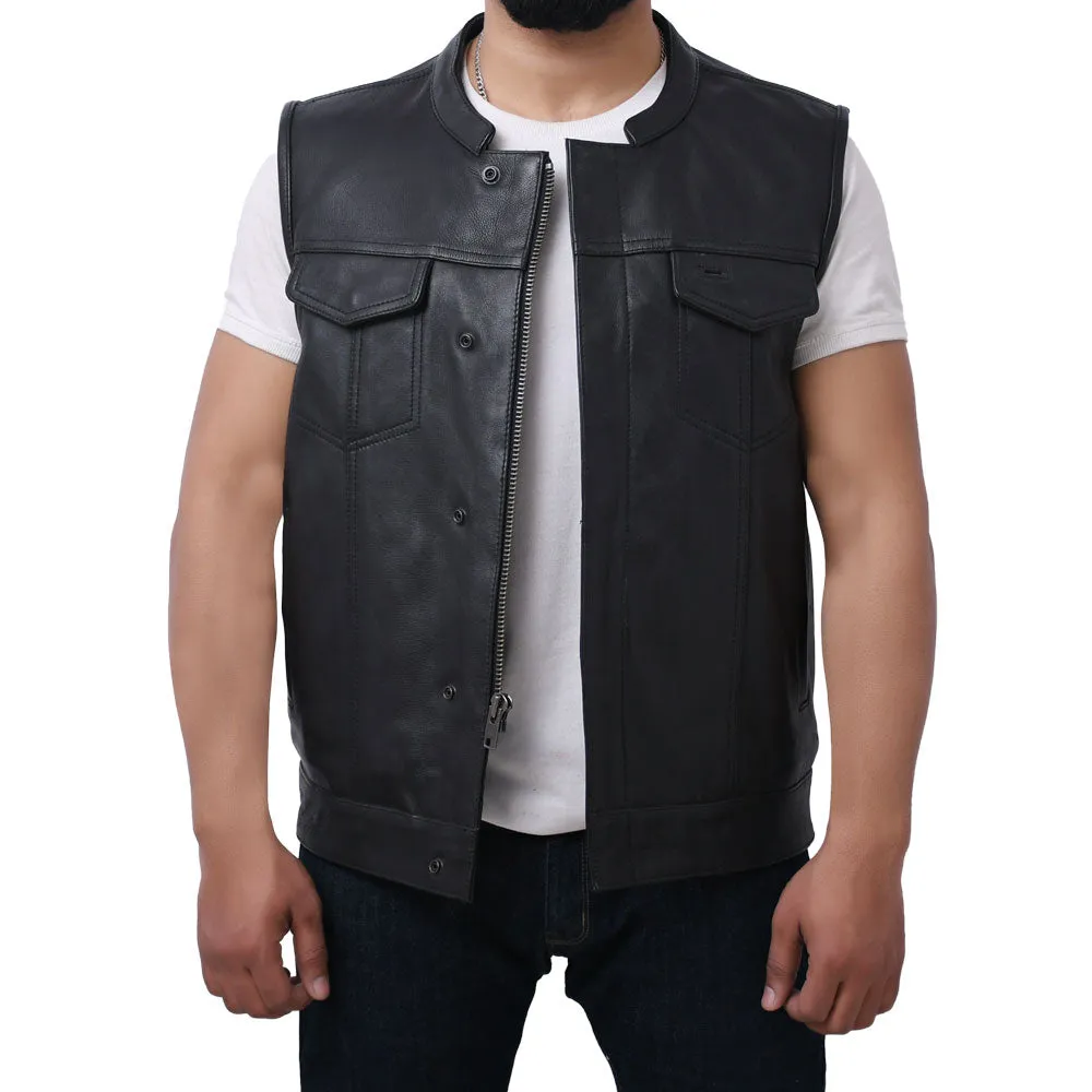 JETT - Motorcycle Leather Vest