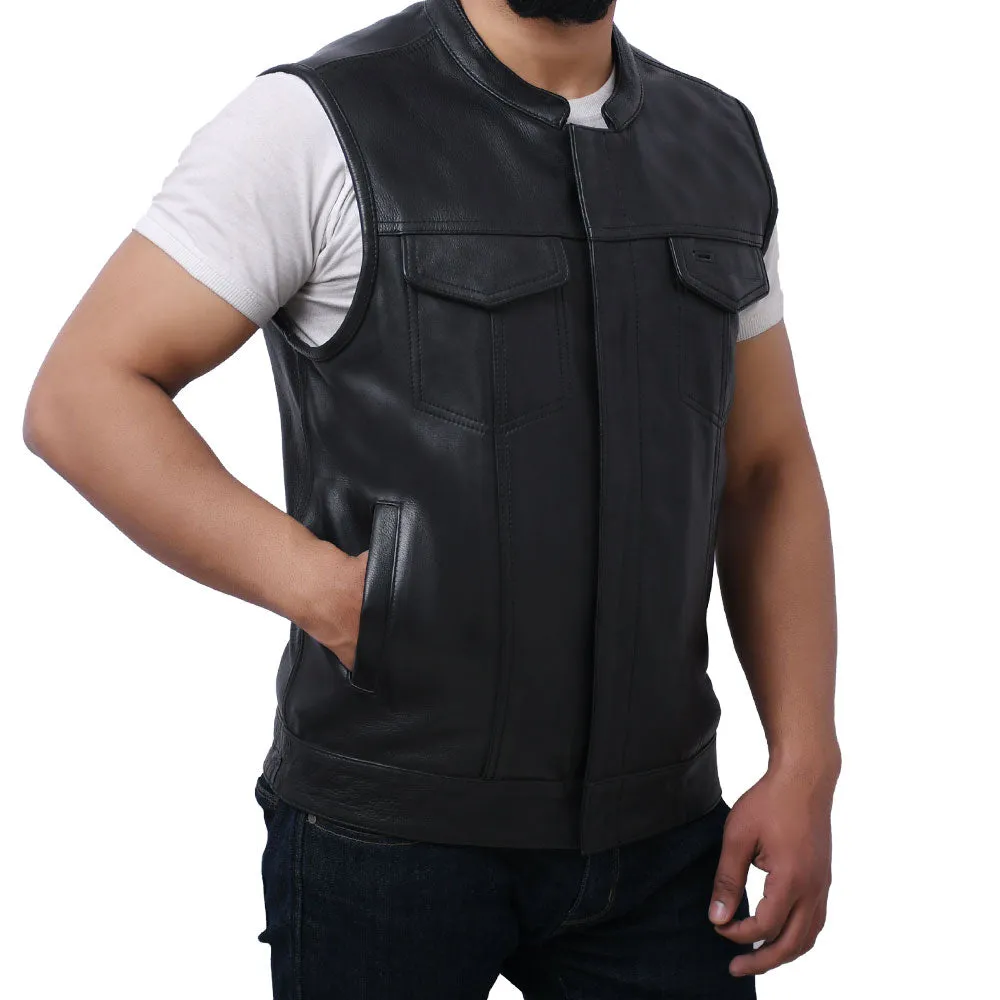 JETT - Motorcycle Leather Vest