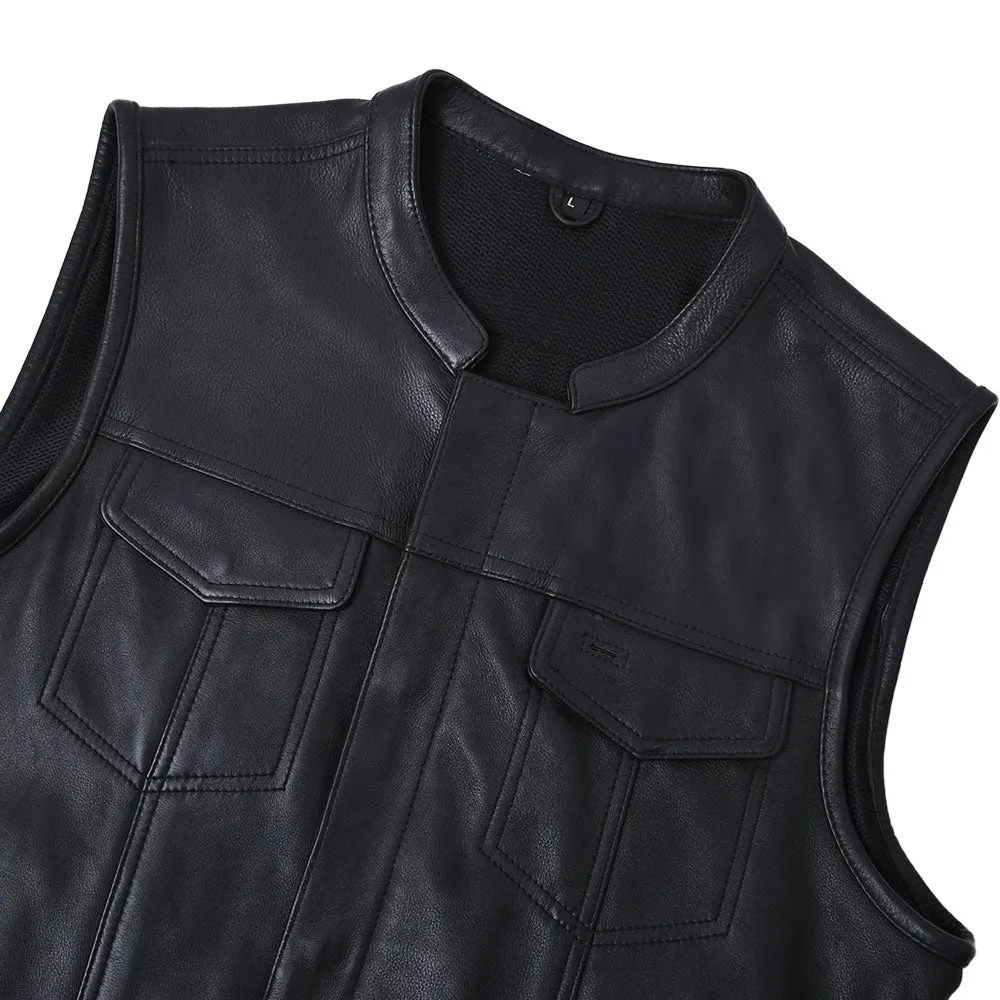 JETT - Motorcycle Leather Vest