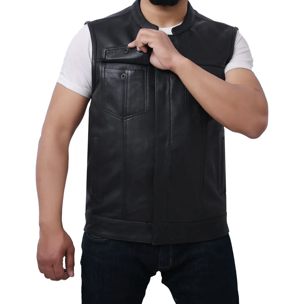 JETT - Motorcycle Leather Vest