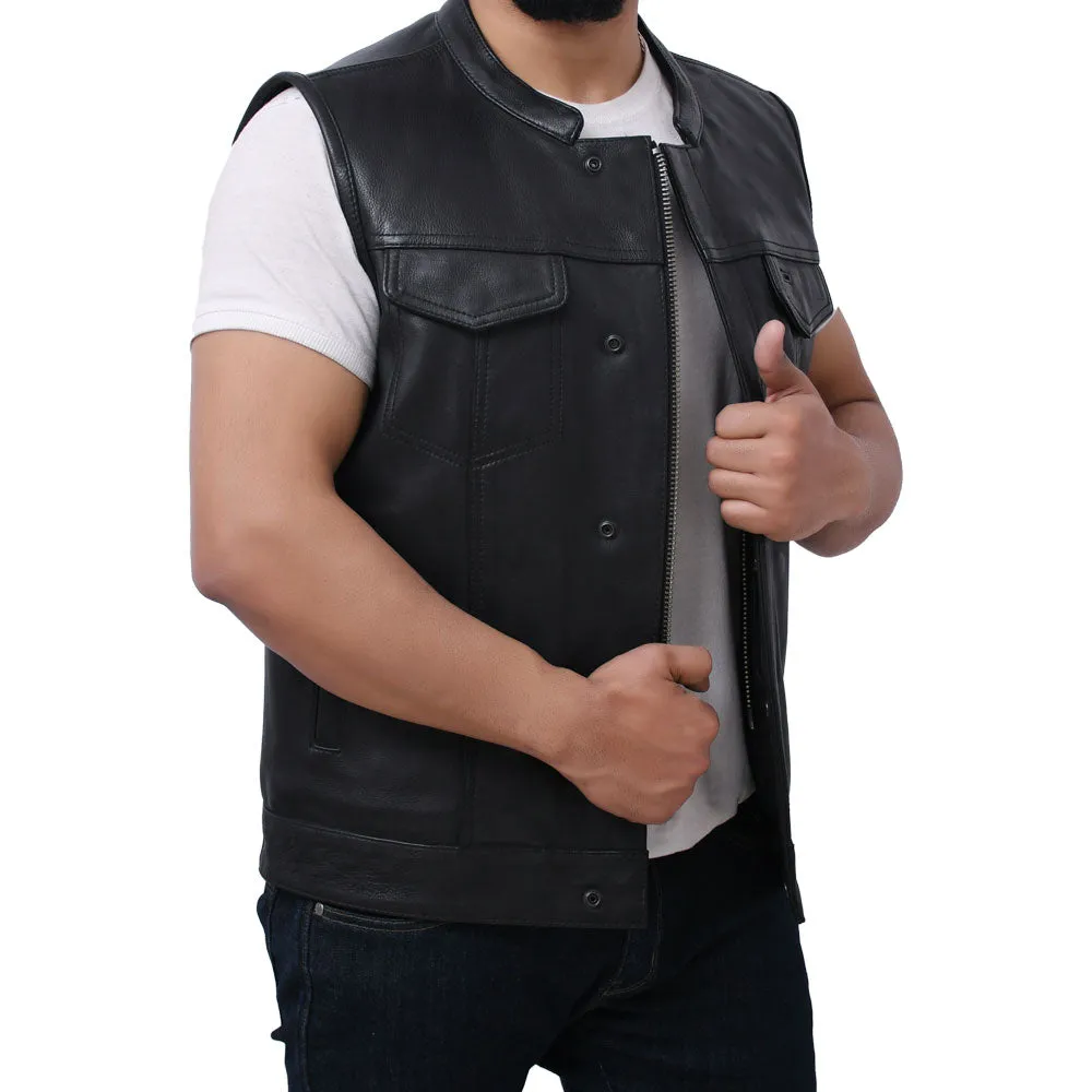 JETT - Motorcycle Leather Vest