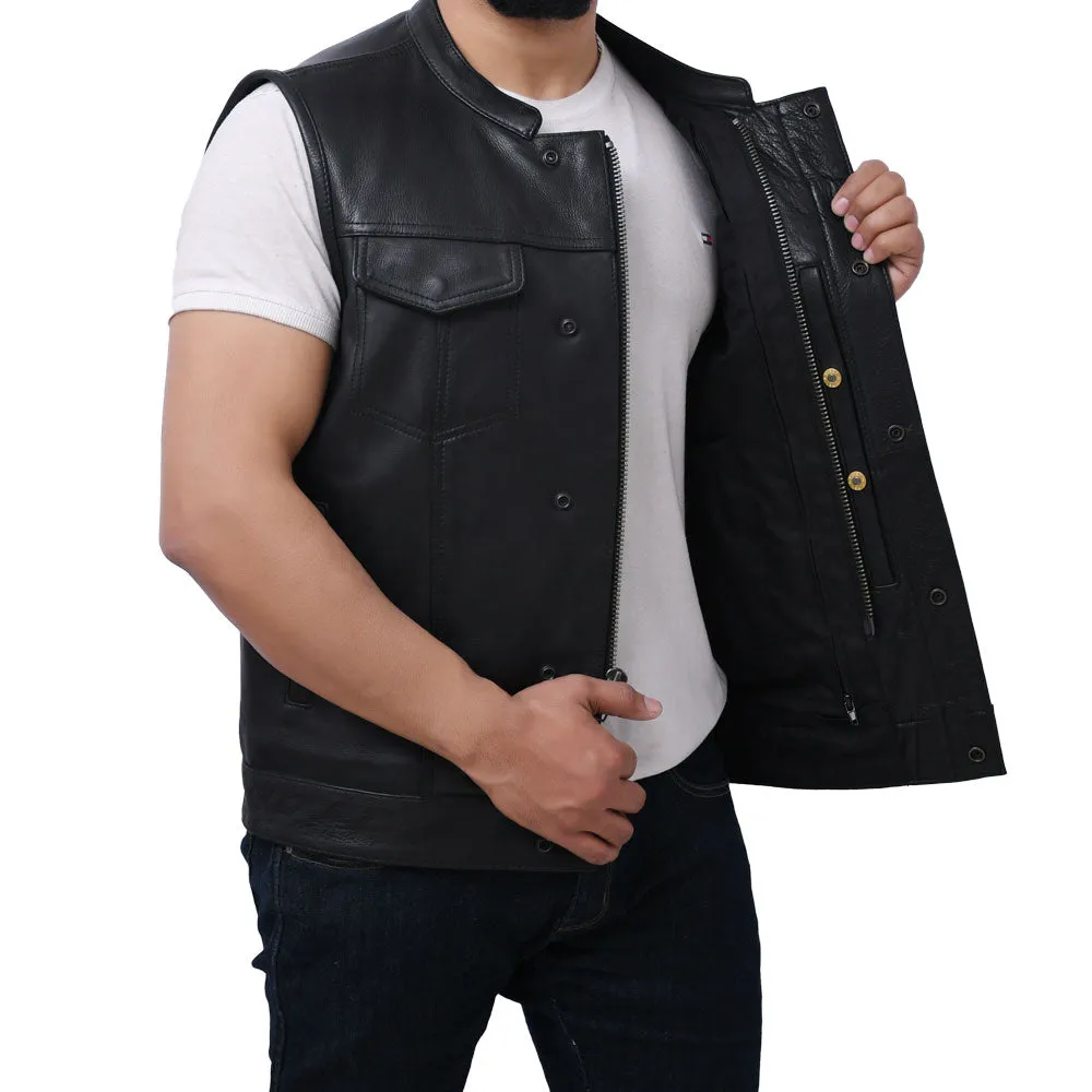 JETT - Motorcycle Leather Vest