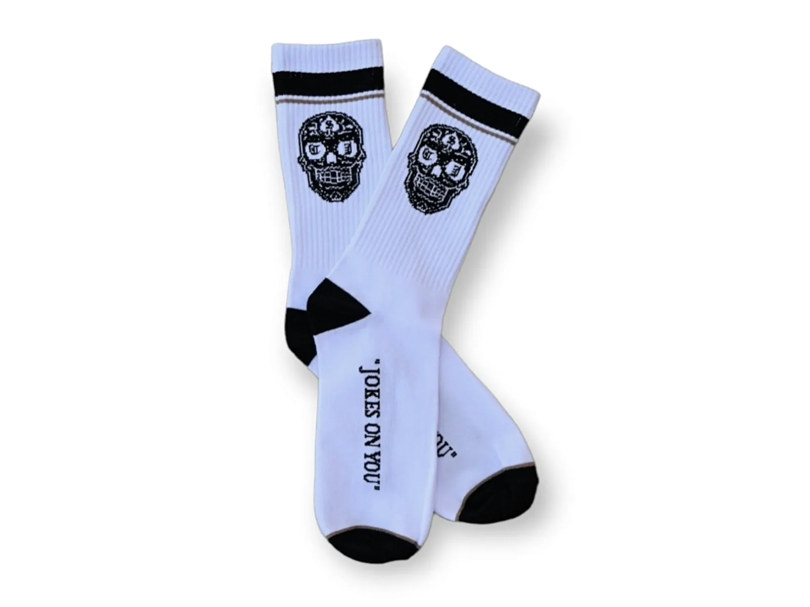 Jokes On You: Sugar Skull Crew Socks