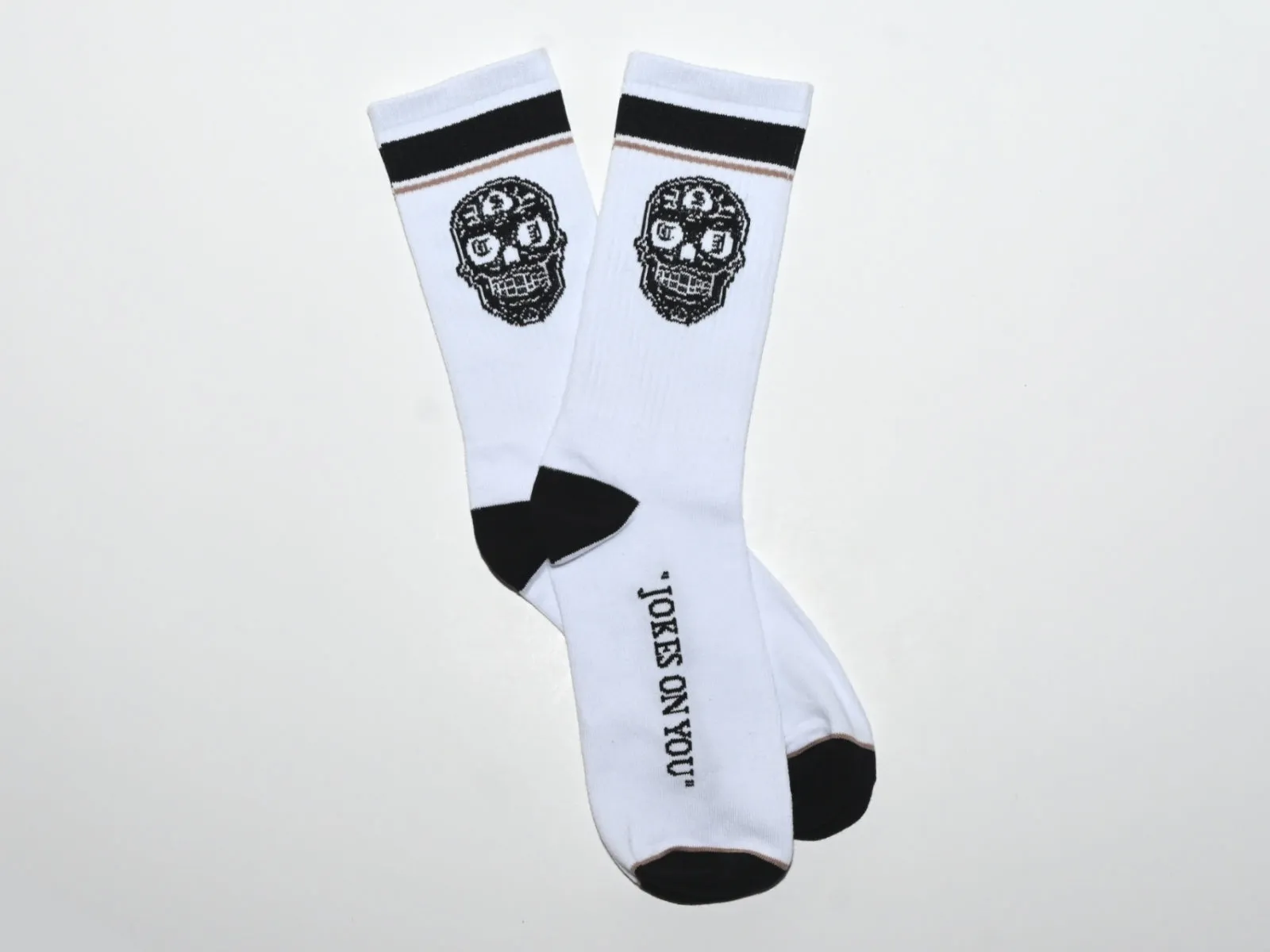 Jokes On You: Sugar Skull Crew Socks