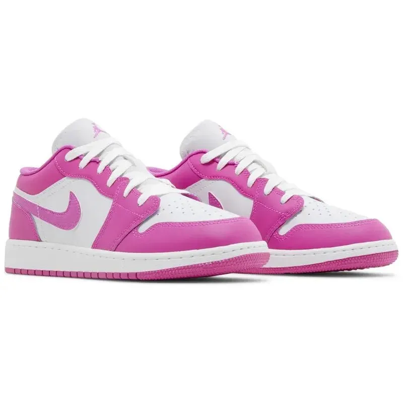 Jordan 1 Low Fire Pink (GS)