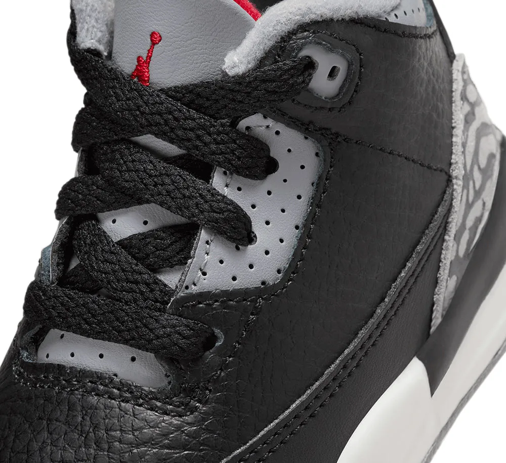 Jordan 3 Retro (TD) "Black Cement"