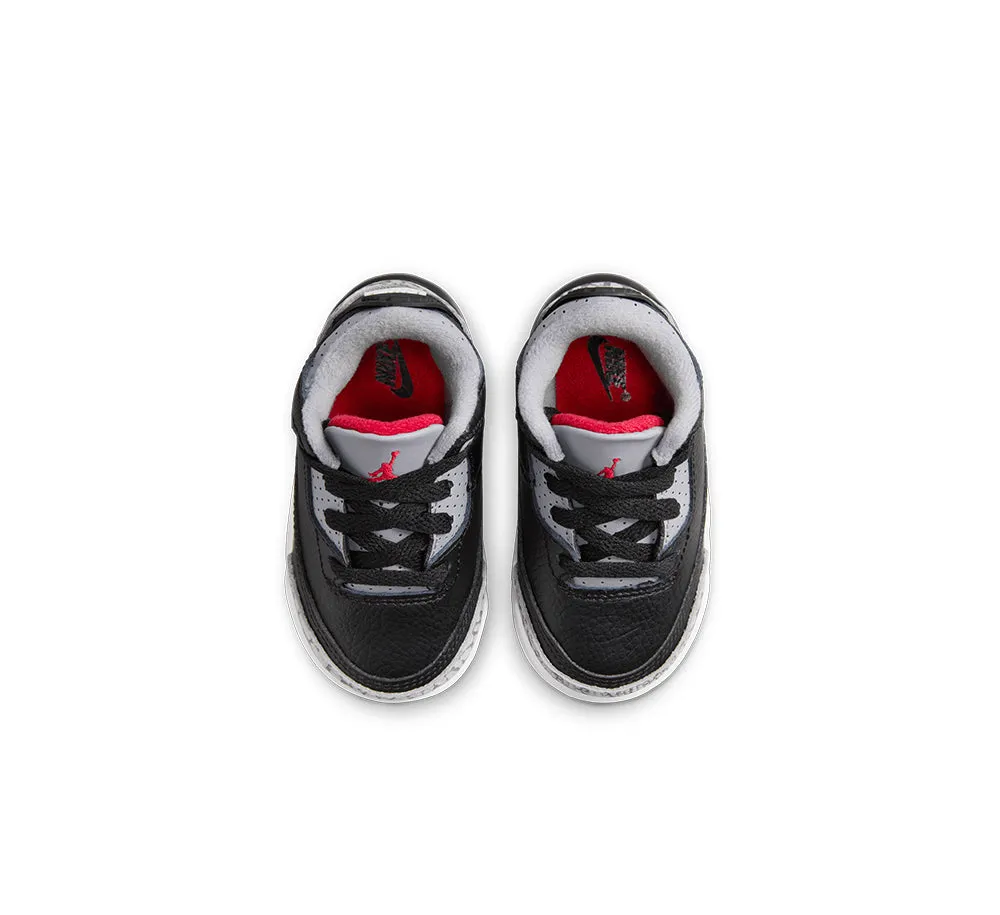 Jordan 3 Retro (TD) "Black Cement"
