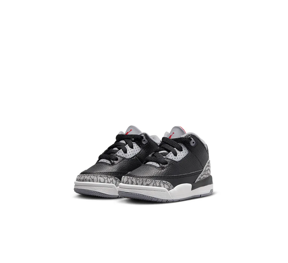 Jordan 3 Retro (TD) "Black Cement"