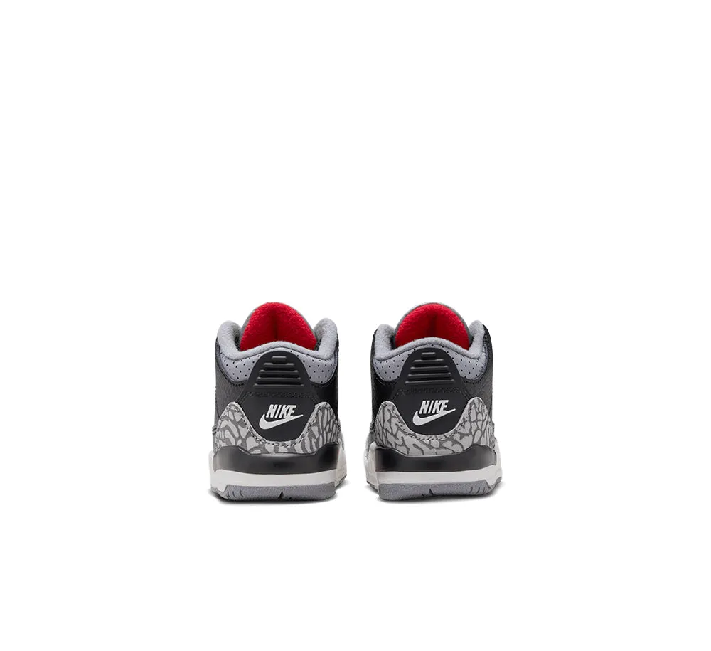 Jordan 3 Retro (TD) "Black Cement"
