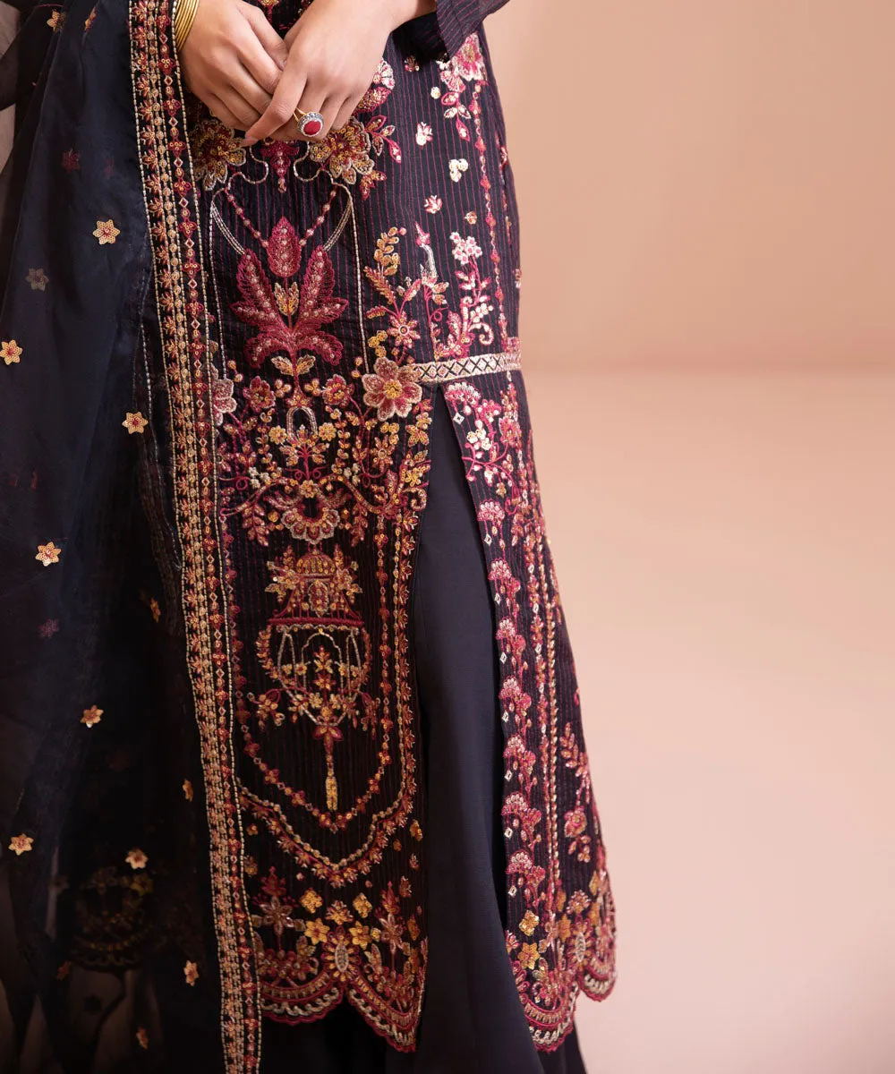 Kameez Trouser Pakistani Eid Dress in Premium Organza