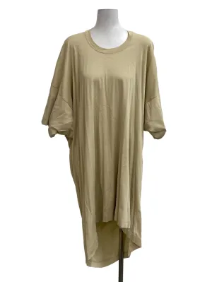 Khaki Round Neck Dress