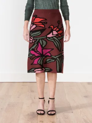 khani jacquard skirt