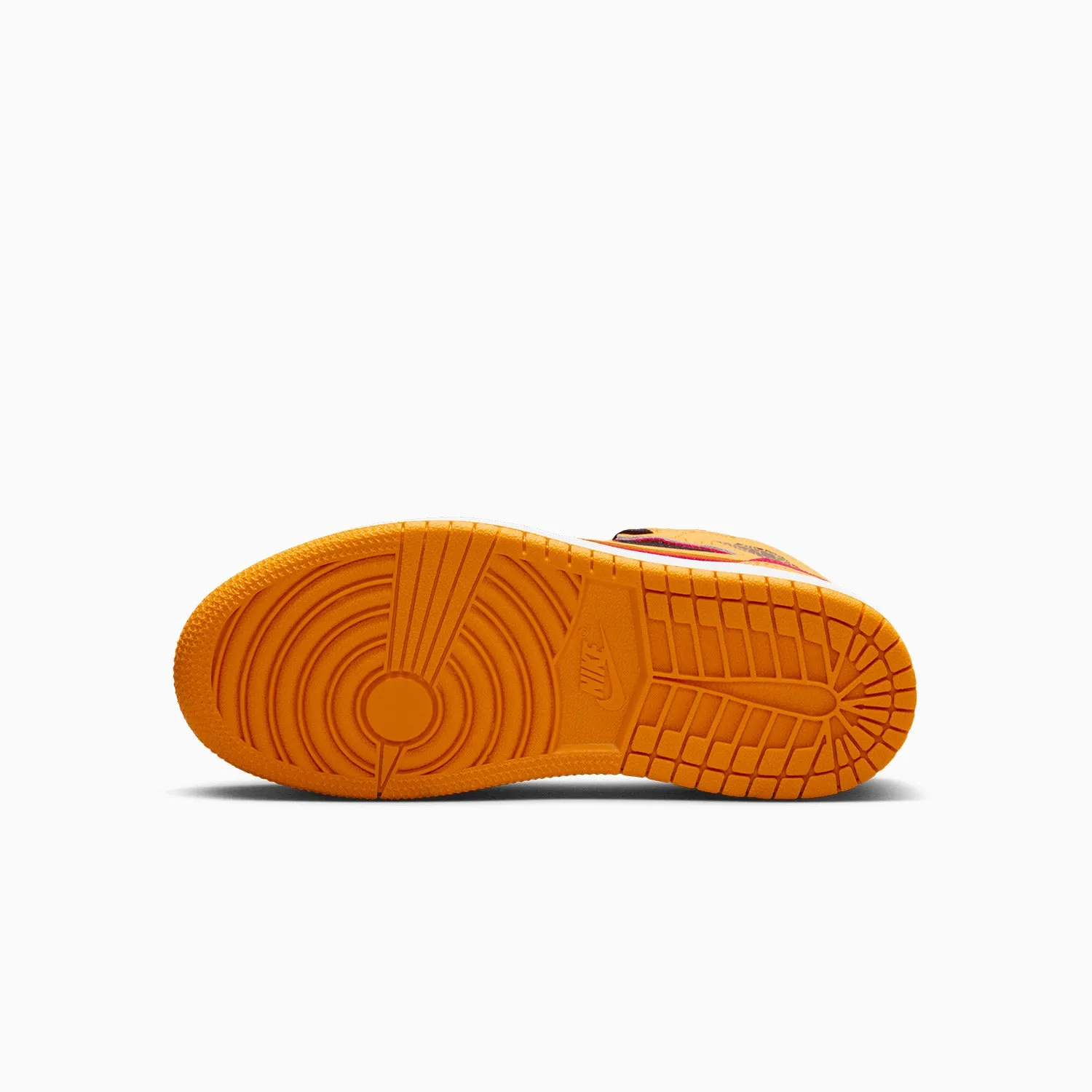 Kid's Air Jordan 1 Mid SE "Vivid Orange" Pre School
