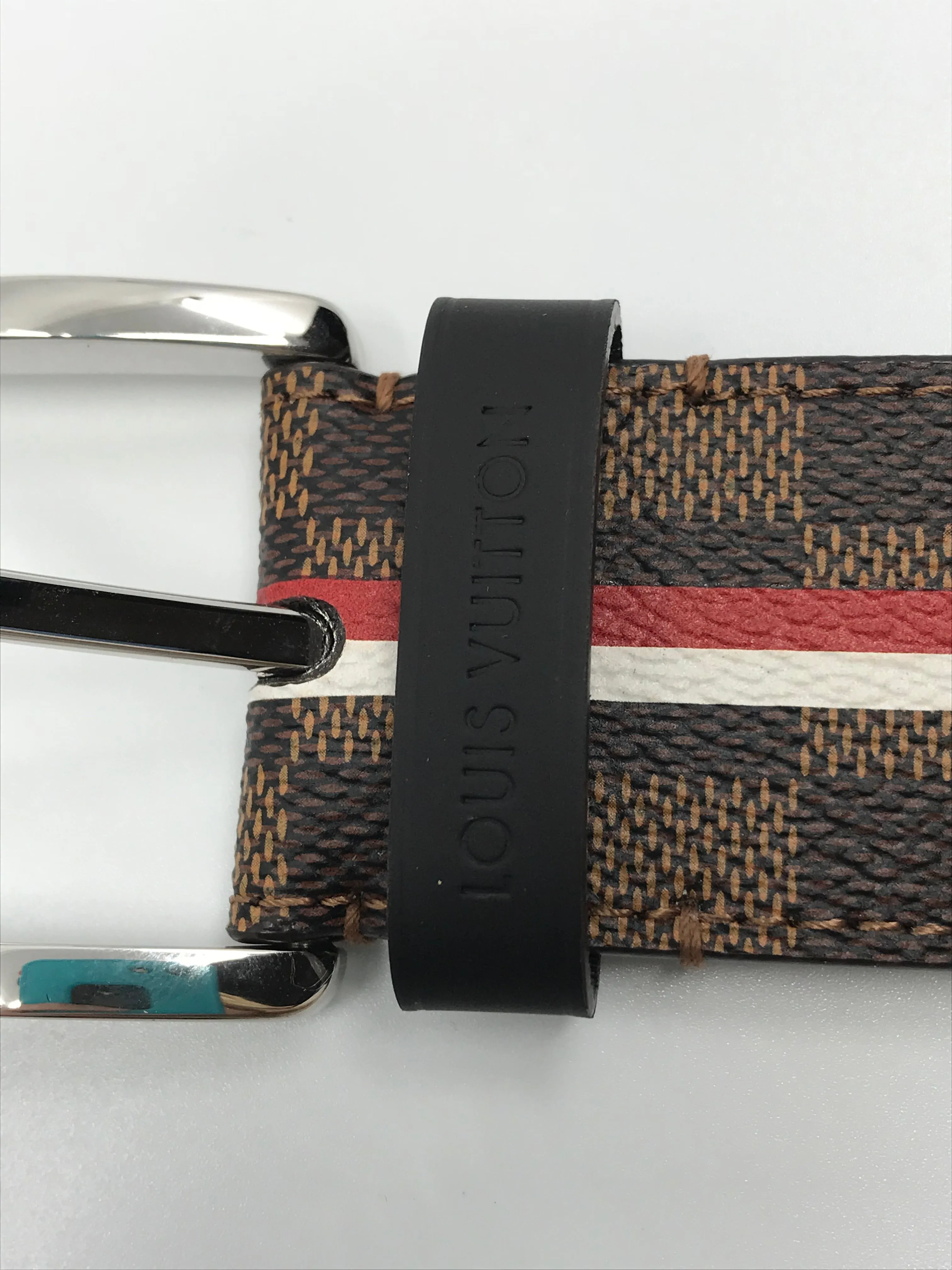 Kim Jones Chapman Brothers Damier Rhino Belt