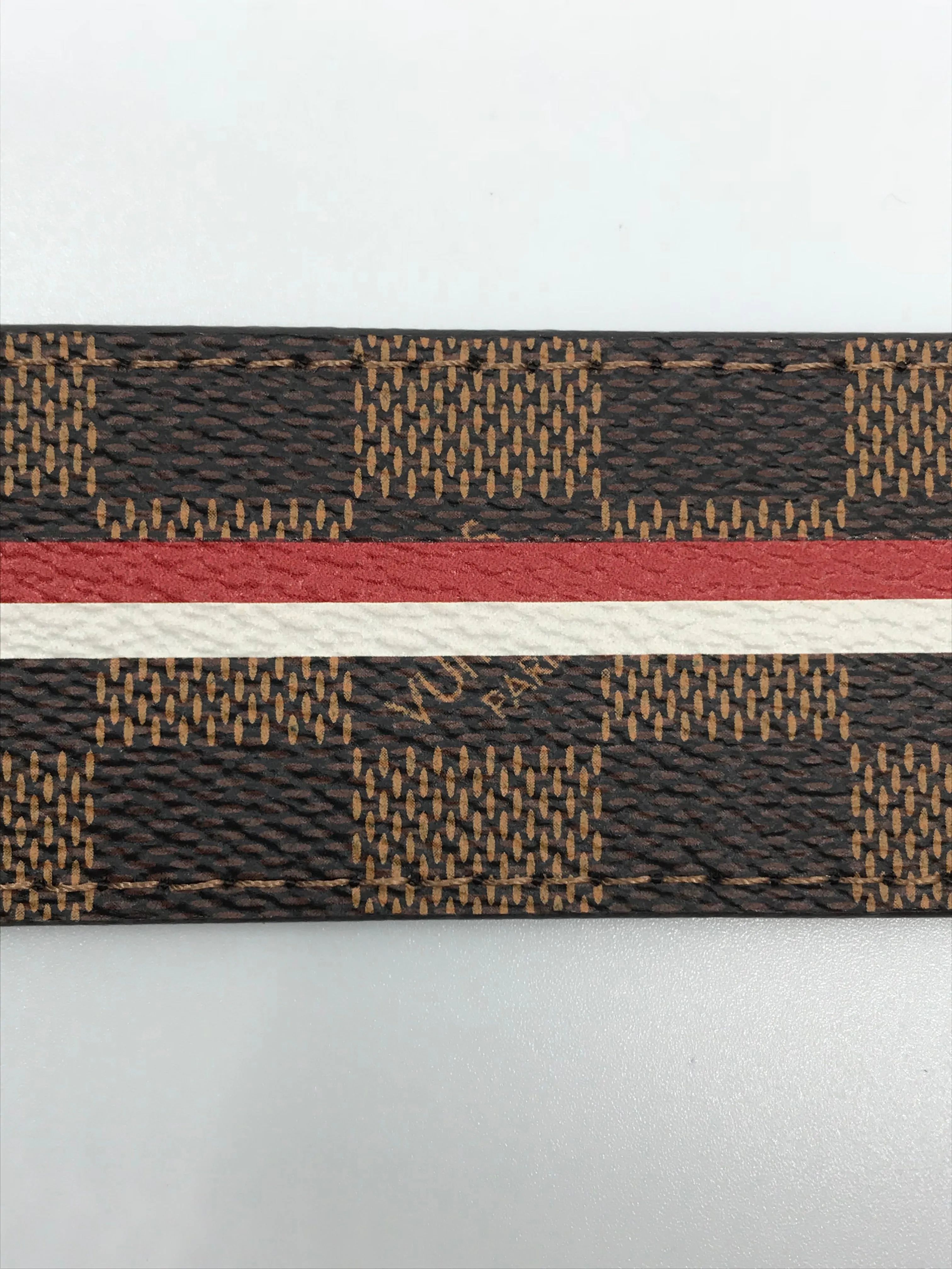 Kim Jones Chapman Brothers Damier Rhino Belt