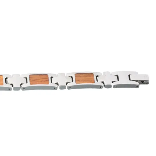 Koa Wood Inlay Bracelet