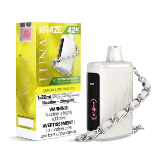 Kraze Luna - Lemon Lime Bae Ice Disposable Vape