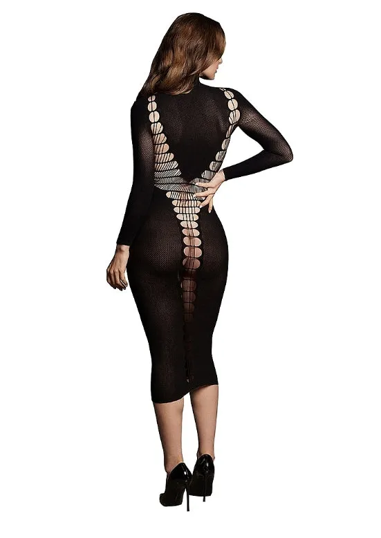 La' Desir Shade Carme Dress with Turtleneck