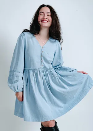 Laina Button Down Mini Dress