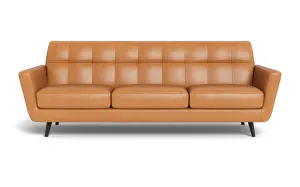 Lamar 96" Leather Estate Sofa