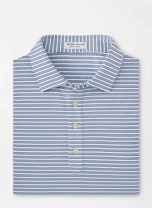Lane Perf Jersey Polo (White)