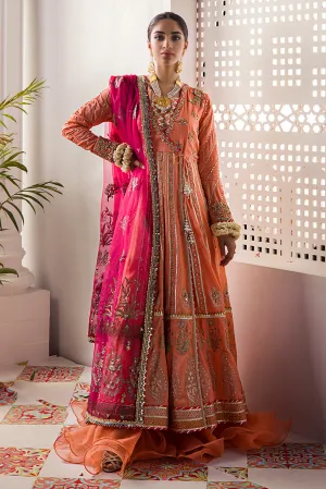 Latest Angrakha Style Bridal Dress Pakistani #BS777
