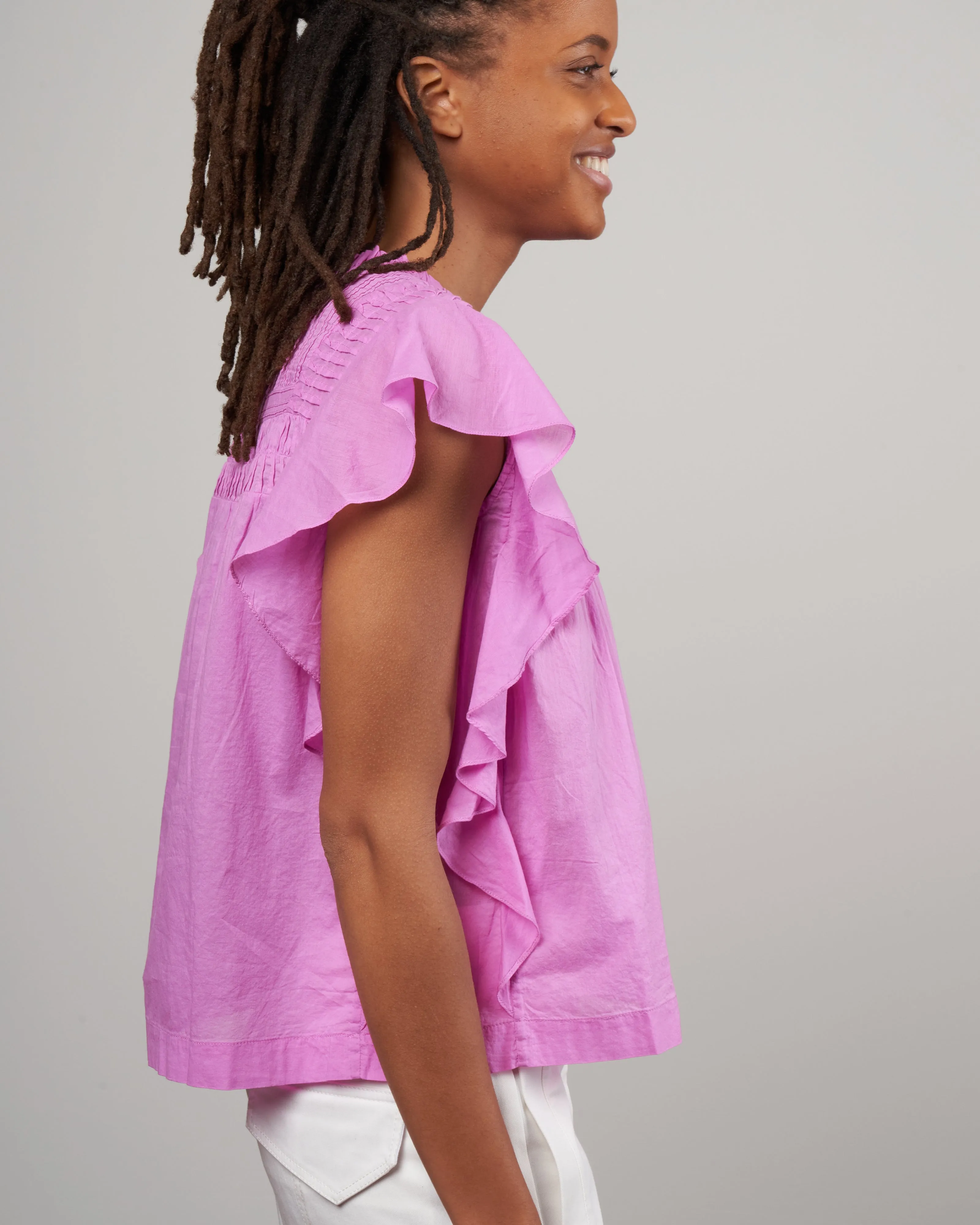 layona top - lilac