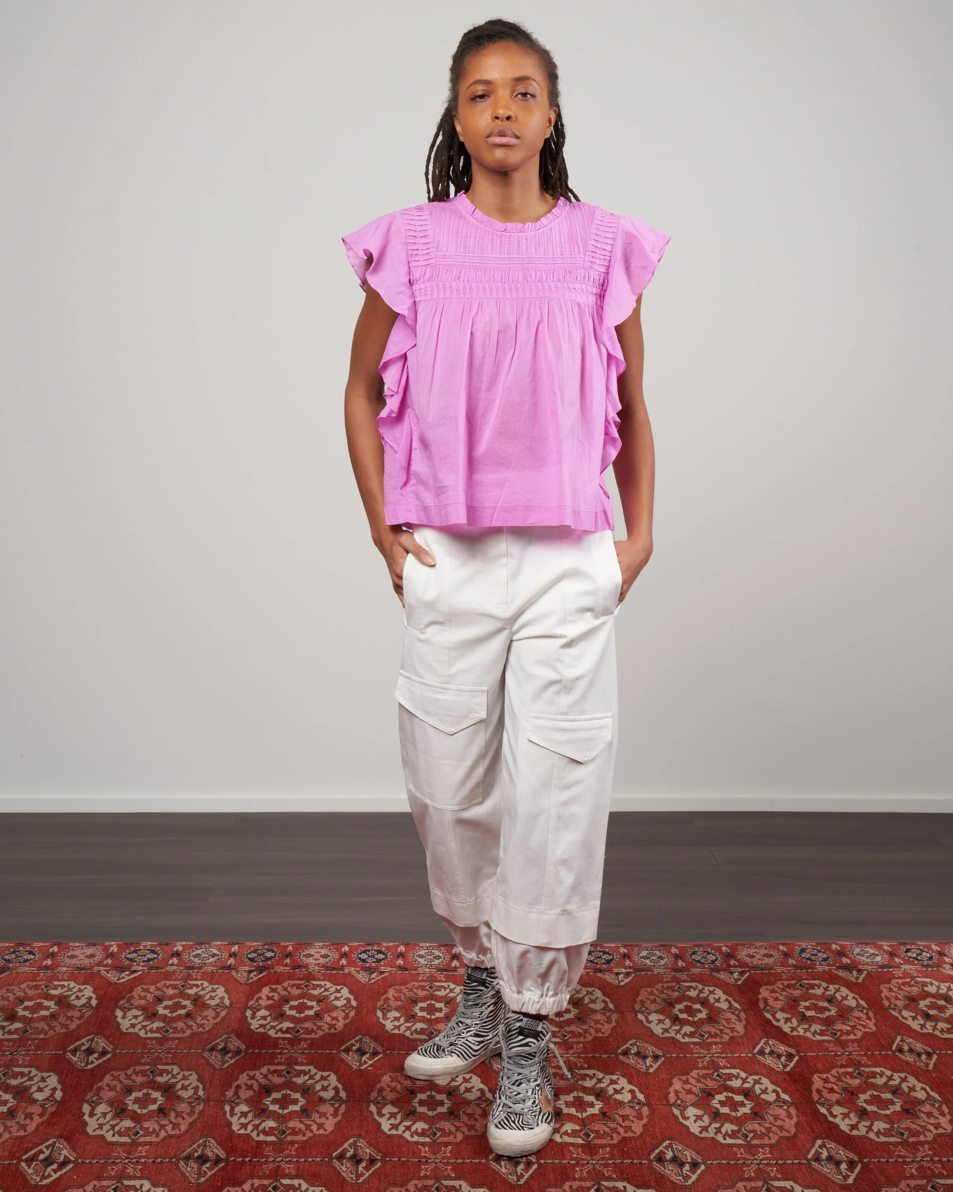 layona top - lilac