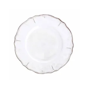 Le Cadeaux Antique White Melamine Salad Plate