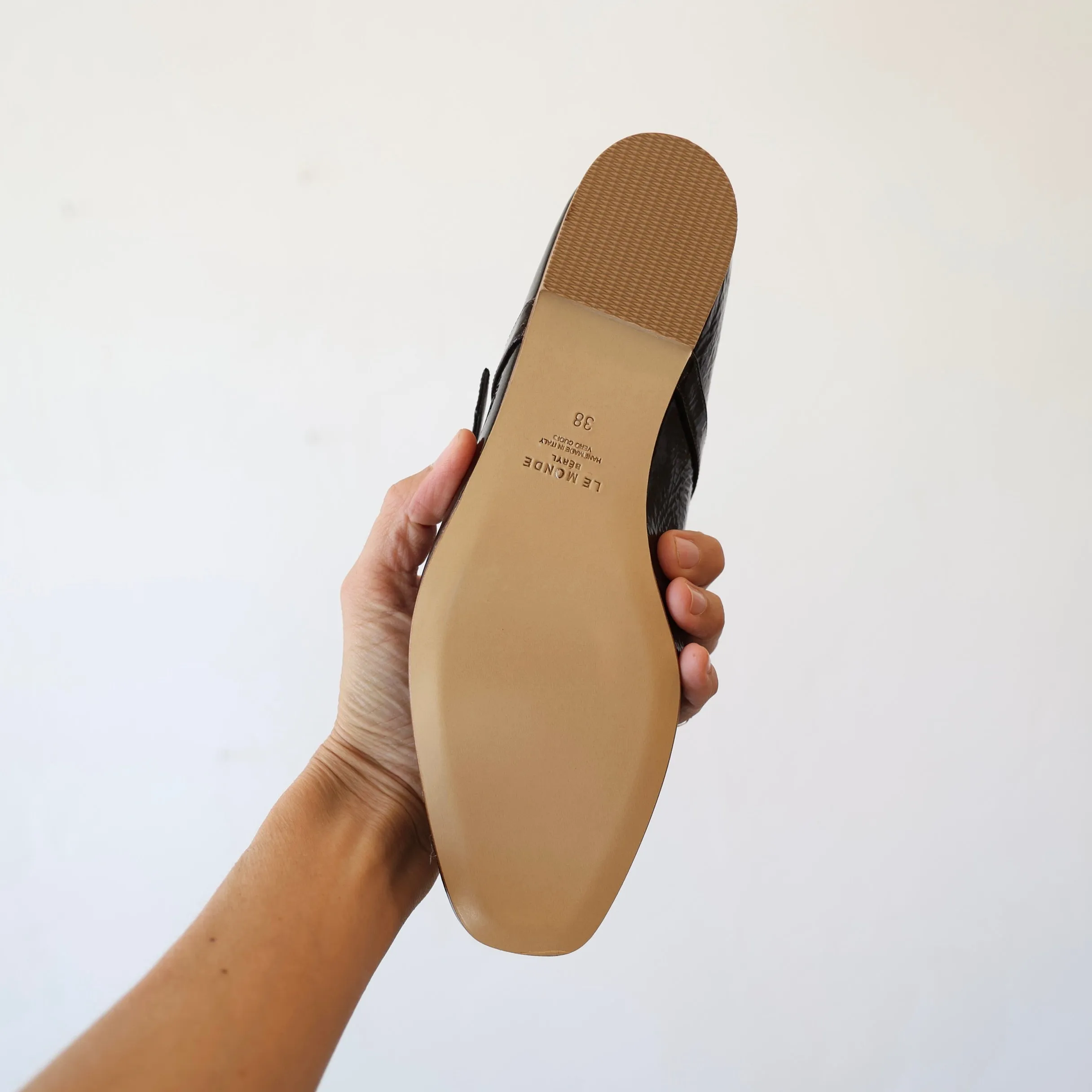 Le Monde Beryl Patent Mary Janes - Chocolate