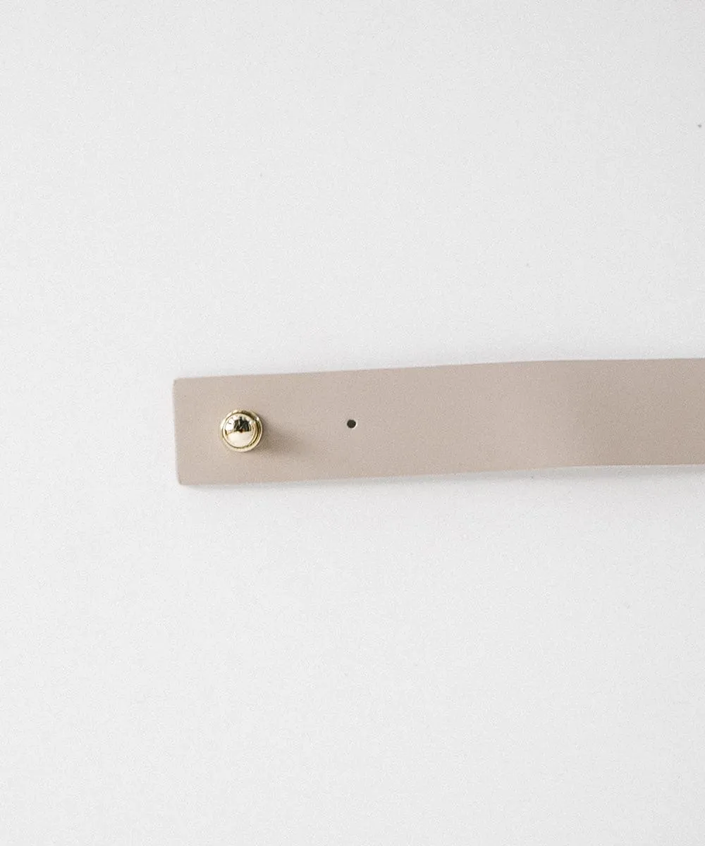 Leather Band with Pin