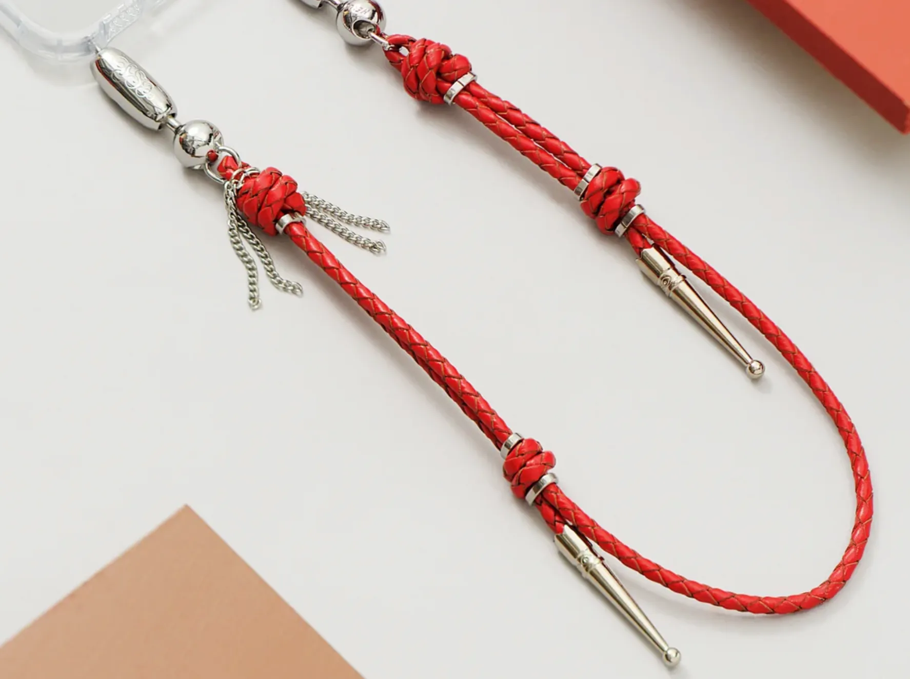 Leather Bolo Wristlet